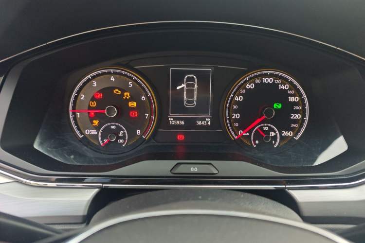 Used Volkswagen Lamando 2019 280TSI DSG Comfort Edition China VI standard Instrument Cluster
