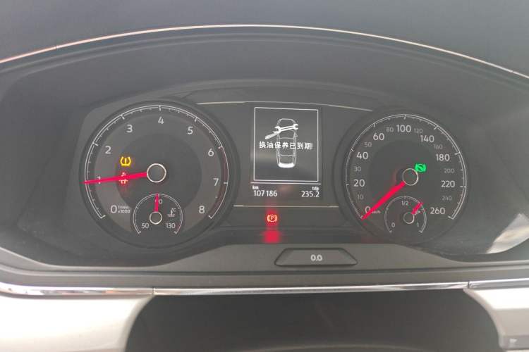 Used Volkswagen Lamando 2019 230TSI DSG Fashion Edition China V Standard Instrument Cluster