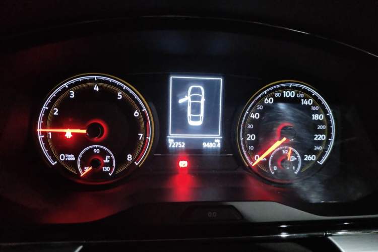 Used Volkswagen Lamando 2019 280TSI DSG Comfort Edition China VI standard Instrument Cluster