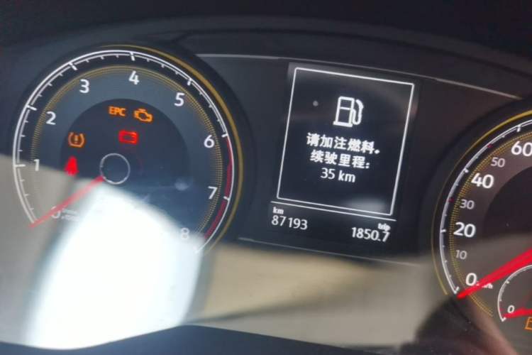 Used Volkswagen Lamando 2019 230TSI DSG Fashion Edition China VI Instrument Cluster