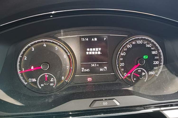 Used Volkswagen Lamando 2019 280TSI DSG Comfort Edition China VI standard Instrument Cluster