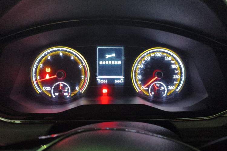 Used Volkswagen Lamando 2019 280TSI DSG Comfort Edition China VI standard Instrument Cluster