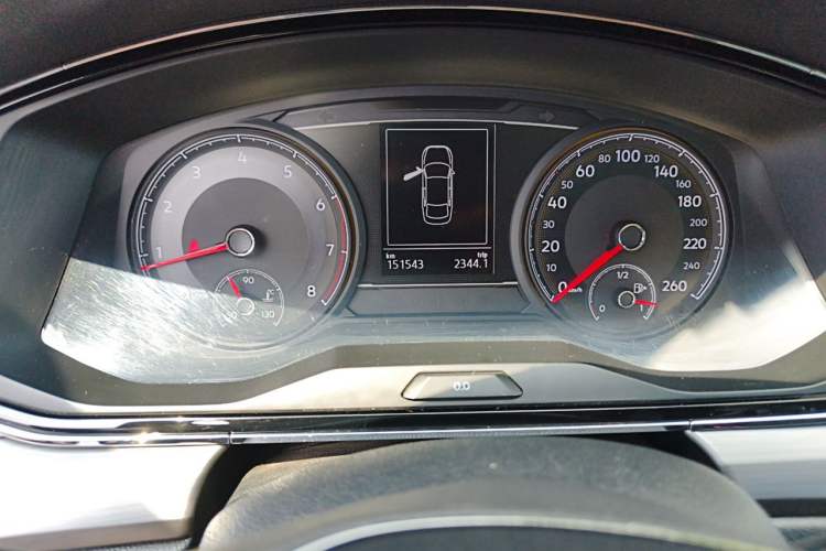 Used Volkswagen Lamando 2019 280TSI DSG Comfort Edition China V Standard Odometer Close Up