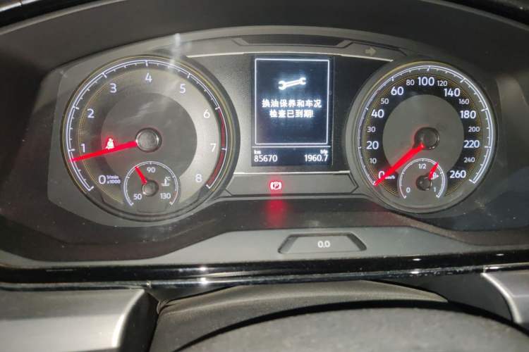 Used Volkswagen Lamando 2019 280TSI DSG Comfort Edition China V Standard Odometer Close Up