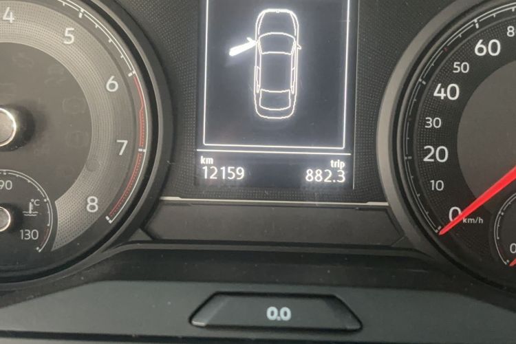 Used Volkswagen Lamando 2019 230TSI DSG Vision Edition China VI Standard Odometer Close Up