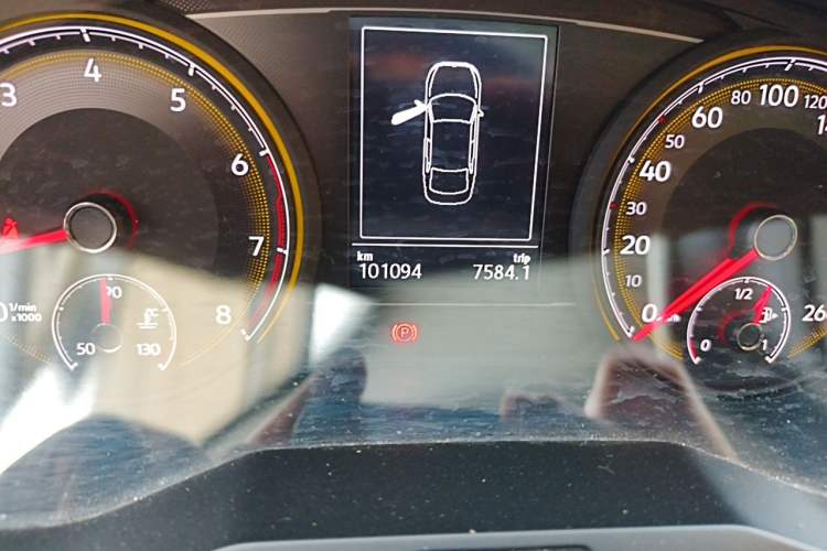 Used Volkswagen Lamando 2019 280TSI DSG Comfort Edition China V Standard Odometer Close Up