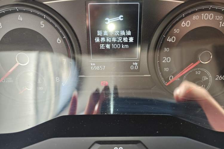 Used Volkswagen Lamando 2019 280TSI DSG Comfort Edition China V Standard Odometer Close Up