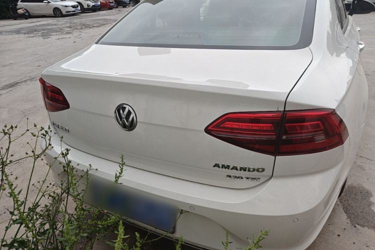Used Volkswagen Lamando 2019 230TSI DSG Fashion Edition China VI Rear