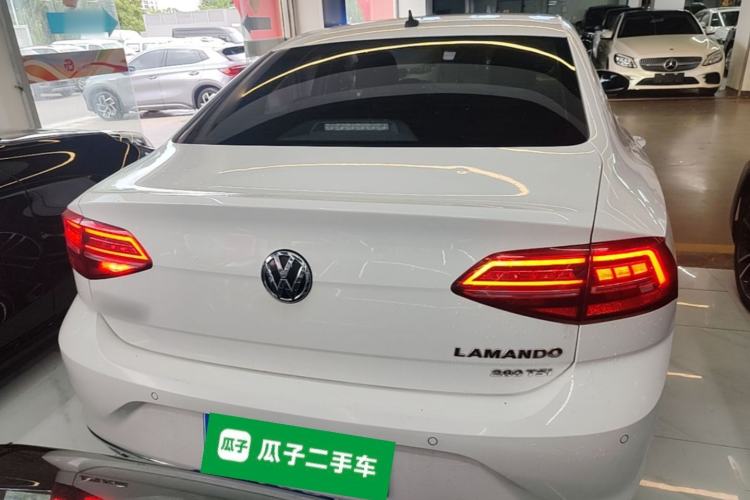 Used Volkswagen Lamando 2019 280TSI DSG Comfort Edition China VI standard Rear