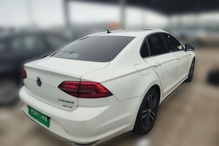 Used Volkswagen Lamando 2019 280TSI DSG Comfort Edition China VI standard Rear Right 45 Deg