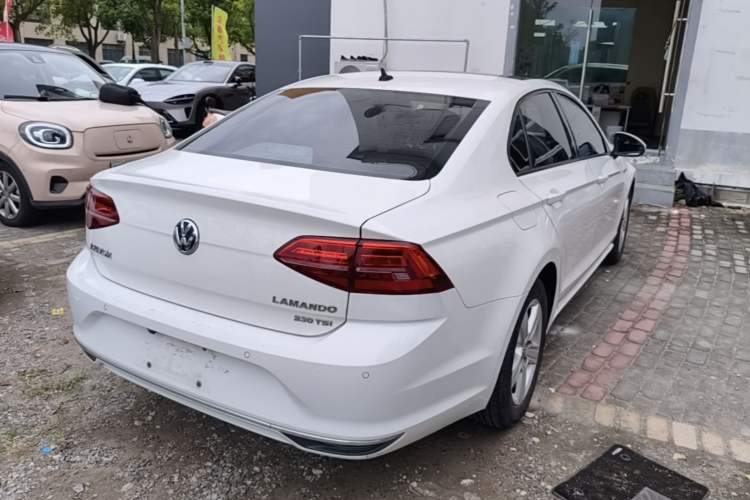 Used Volkswagen Lamando 2019 230TSI DSG Vision Edition China VI Standard Rear Right 45 Deg
