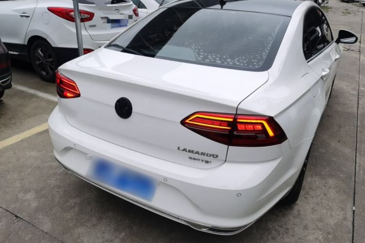 Used Volkswagen Lamando 2019 280TSI DSG Comfort Edition China VI standard Rear Right 45 Deg