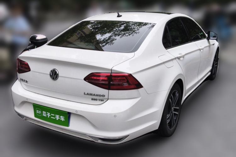 Used Volkswagen Lamando 2019 280TSI DSG Comfort Edition China VI standard Rear Right 45 Deg