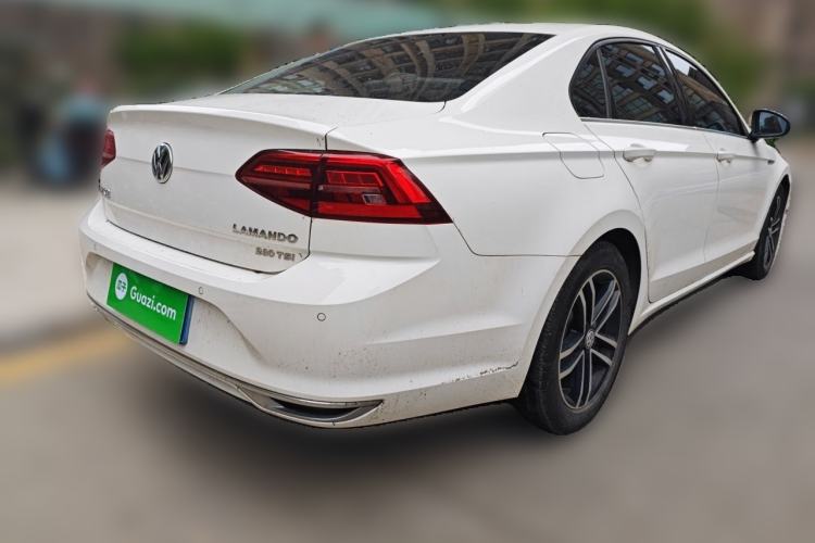 Used Volkswagen Lamando 2019 280TSI DSG Comfort Edition China VI standard Rear Right 45 Deg