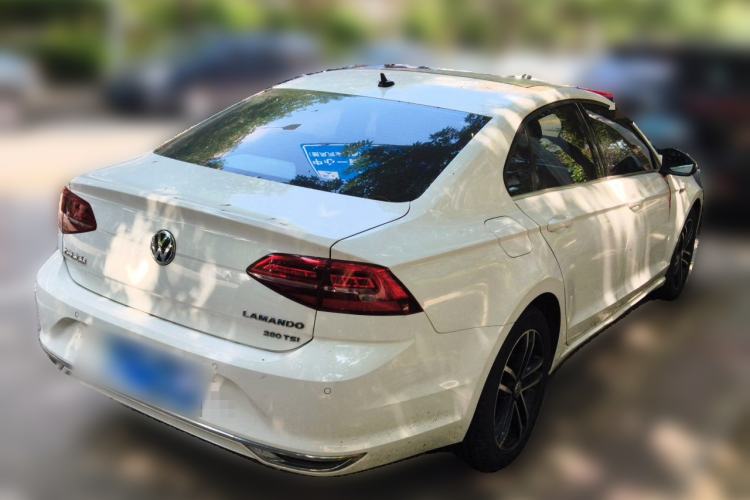 Used Volkswagen Lamando 2019 280TSI DSG Comfort Edition China VI standard Rear Right 45 Deg