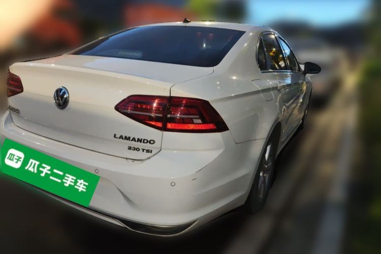 Used Volkswagen Lamando 2019 230TSI DSG Fashion Edition China VI Rear Right 45 Deg