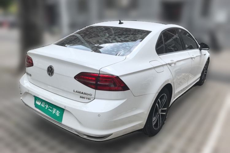 Used Volkswagen Lamando 2019 280TSI DSG Comfort Edition China V Standard Rear Right 45 Deg