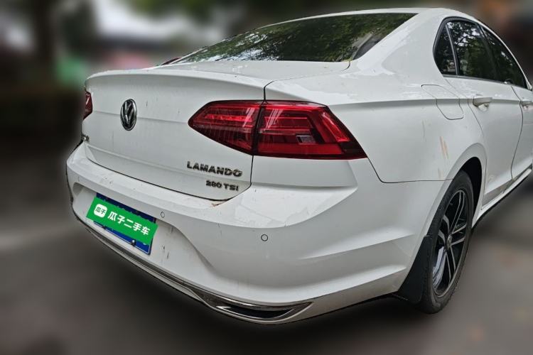 Used Volkswagen Lamando 2019 280TSI DSG Comfort Edition China VI standard Rear Right 45 Deg