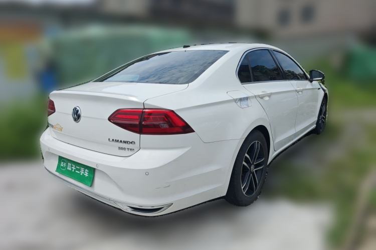 Used Volkswagen Lamando 2019 280TSI DSG Comfort Edition China VI standard Rear Right 45 Deg