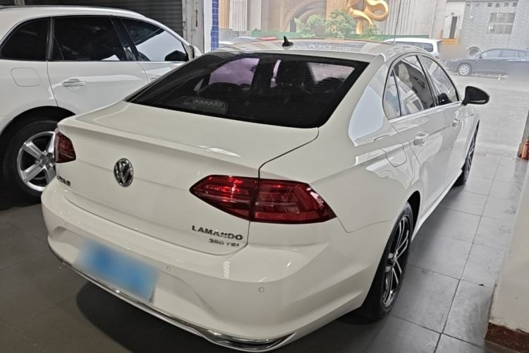 Used Volkswagen Lamando 2019 280TSI DSG Comfort Edition China V Standard Rear Right 45 Deg