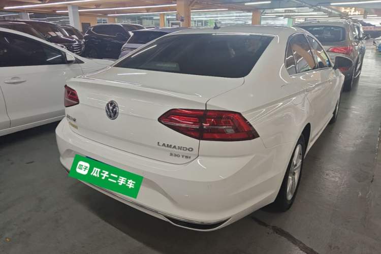 Used Volkswagen Lamando 2019 230TSI DSG Fashion Edition China VI Rear Right 45 Deg