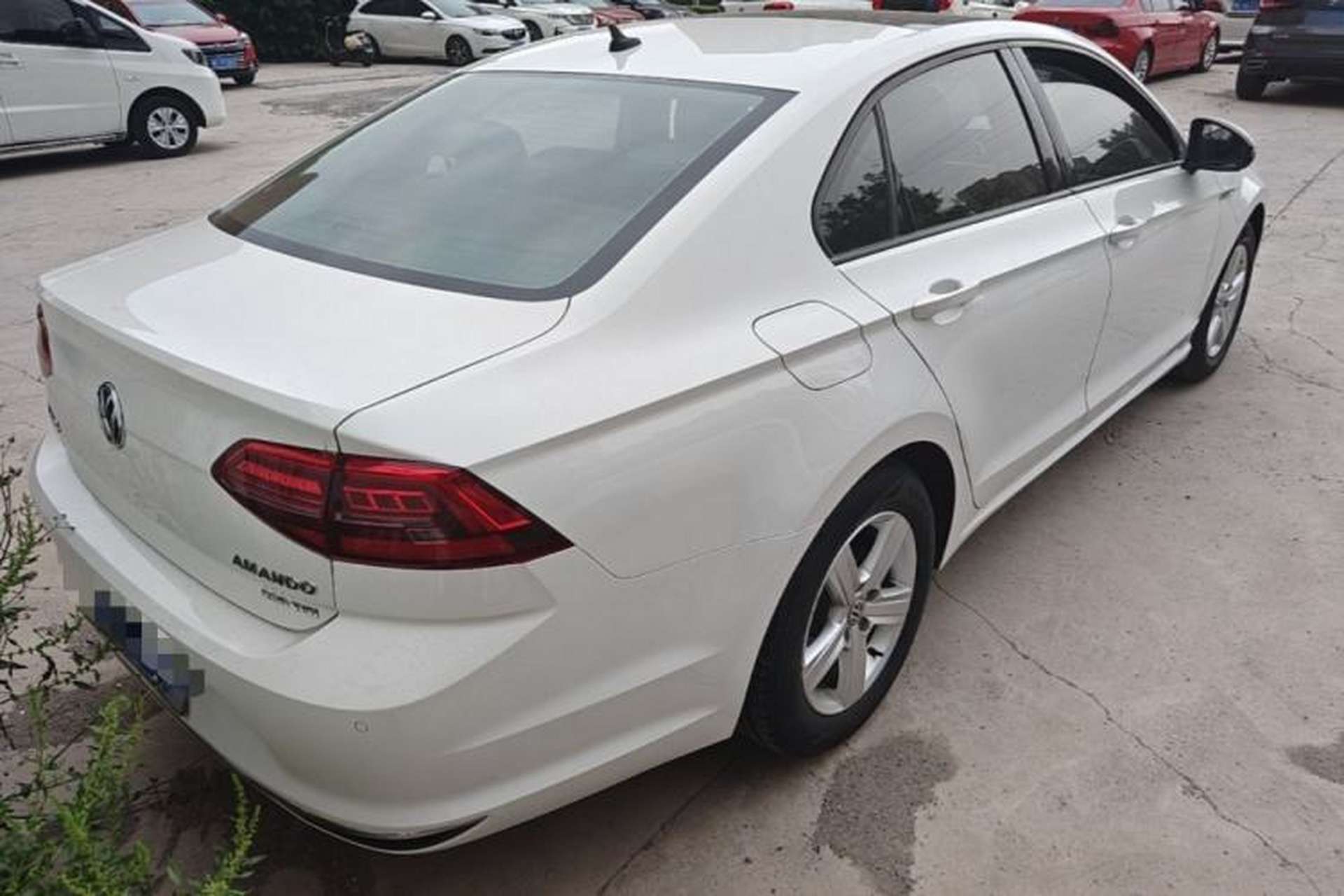Used Volkswagen Lamando 2019 230TSI DSG Fashion Edition China VI Rear Right 45 Deg