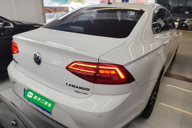 Used Volkswagen Lamando 2019 280TSI DSG Comfort Edition China VI standard Rear Right 45 Deg