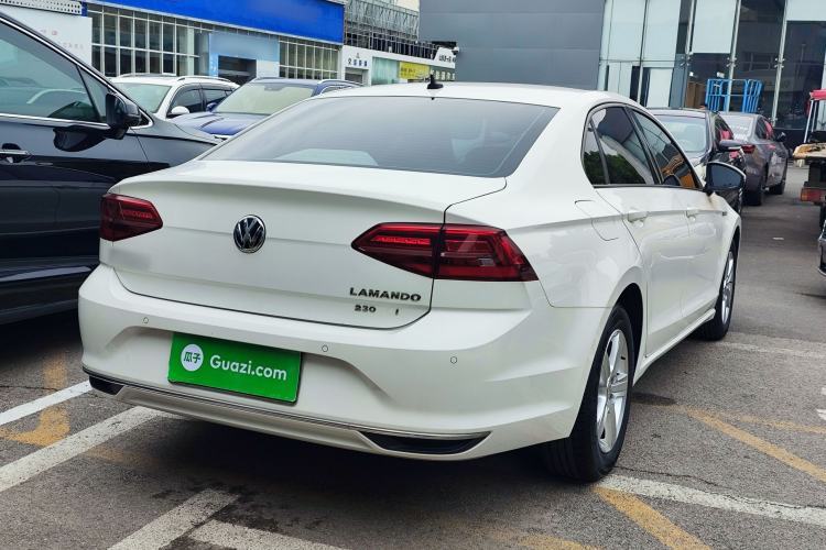 Used Volkswagen Lamando 2019 230TSI DSG Fashion Edition China VI Rear Right 45 Deg