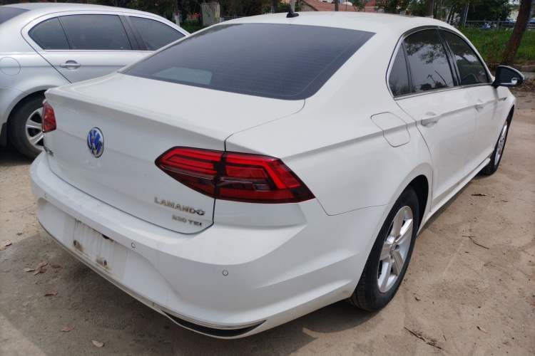 Used Volkswagen Lamando 2019 230TSI DSG Vision Edition China VI Standard Rear Right 45 Deg