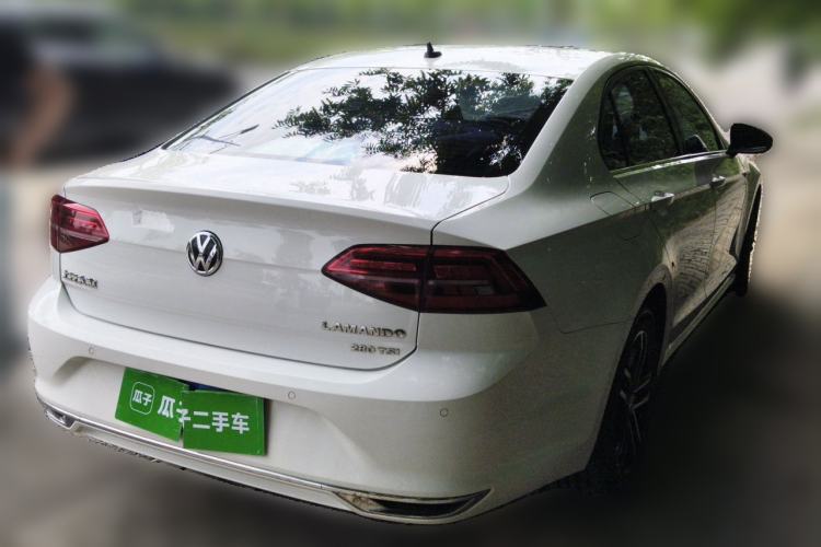 Used Volkswagen Lamando 2019 280TSI DSG Comfort Edition China VI standard Rear Right 45 Deg