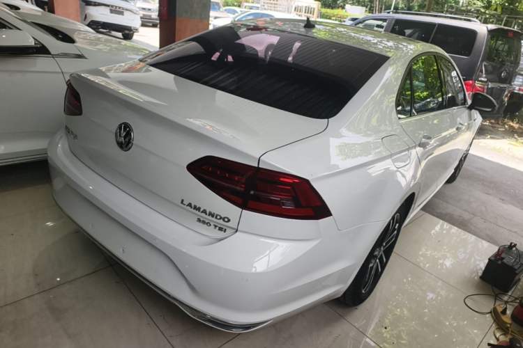 Used Volkswagen Lamando 2019 280TSI DSG Comfort Edition China VI standard Rear Right 45 Deg
