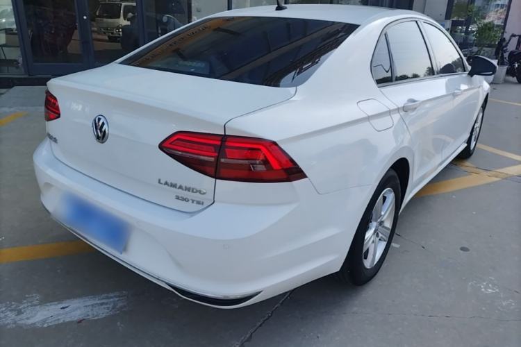 Used Volkswagen Lamando 2019 230TSI DSG Fashion Edition China V Standard Rear Right 45 Deg