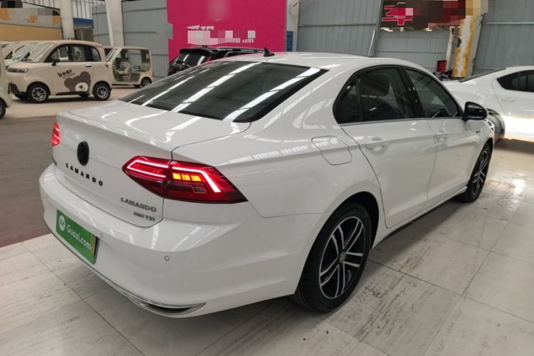 Used Volkswagen Lamando 2019 280TSI DSG Comfort Edition China VI standard Rear Right 45 Deg