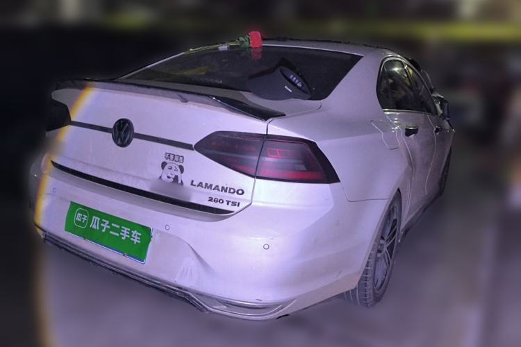 Used Volkswagen Lamando 2019 280TSI DSG Comfort Edition China VI standard Rear Right 45 Deg