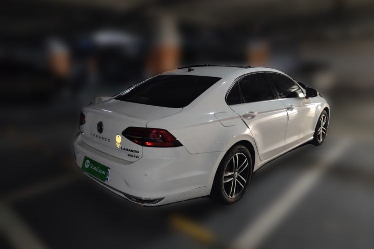 Used Volkswagen Lamando 2019 280TSI DSG Comfort Edition China VI standard Rear Right 45 Deg