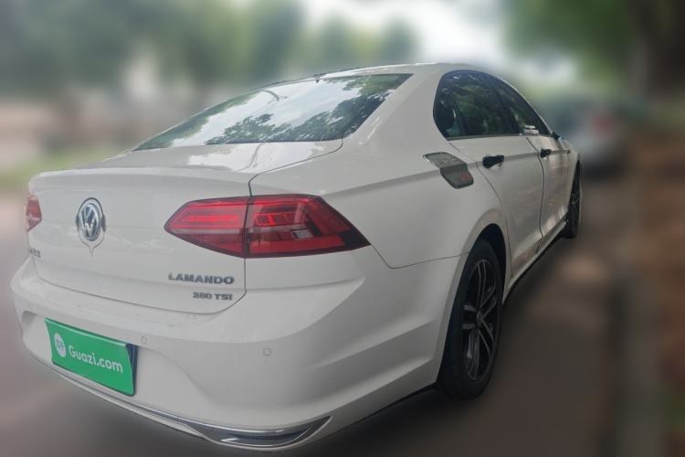 Used Volkswagen Lamando 2019 280TSI DSG Comfort Edition China VI standard Rear Right 45 Deg