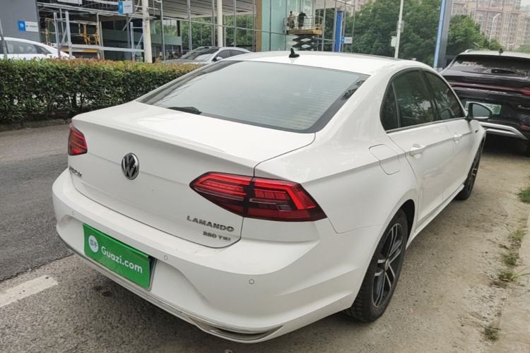 Used Volkswagen Lamando 2019 280TSI DSG Comfort Edition China VI standard Rear Right 45 Deg