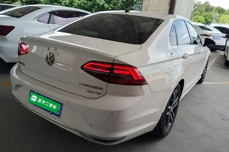 Used Volkswagen Lamando 2019 280TSI DSG Comfort Edition China VI standard Rear Right 45 Deg