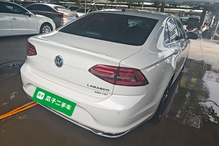 Used Volkswagen Lamando 2019 280TSI DSG Comfort Edition China V Standard Rear Right 45 Deg