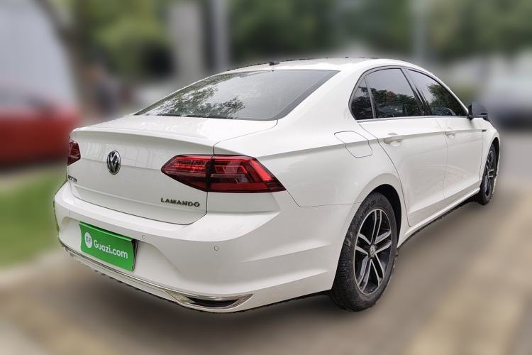 Used Volkswagen Lamando 2019 280TSI DSG Comfort Edition China VI standard Rear Right 45 Deg
