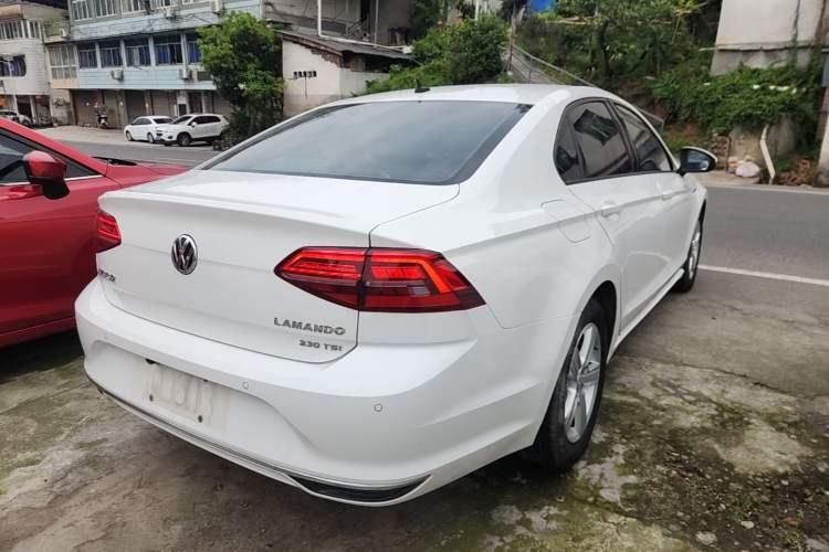 Used Volkswagen Lamando 2019 230TSI DSG Fashion Edition China VI Rear Right 45 Deg