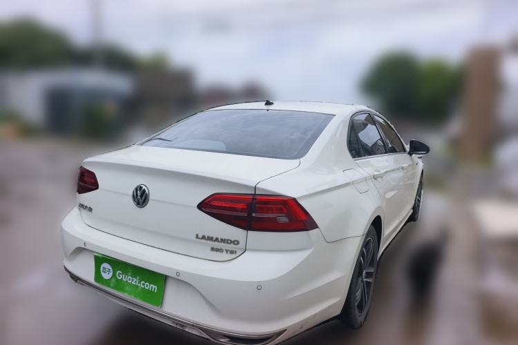 Used Volkswagen Lamando 2019 280TSI DSG Comfort Edition China V Standard Rear Right 45 Deg