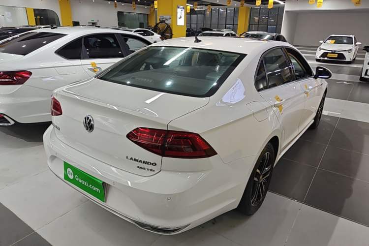 Used Volkswagen Lamando 2019 280TSI DSG Comfort Edition China VI standard Rear Right 45 Deg