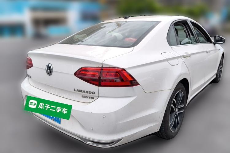 Used Volkswagen Lamando 2019 280TSI DSG Comfort Edition China VI standard Rear Right 45 Deg