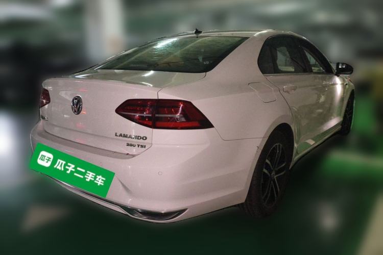 Used Volkswagen Lamando 2019 280TSI DSG Comfort Edition China VI standard Rear Right 45 Deg
