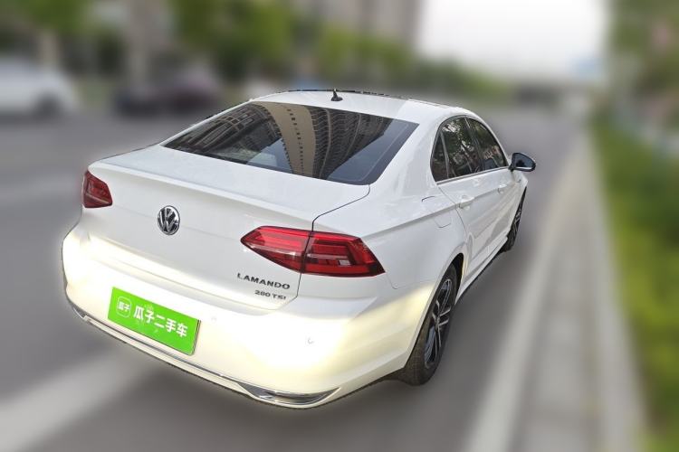 Used Volkswagen Lamando 2019 280TSI DSG Comfort Edition China V Standard Rear Right 45 Deg