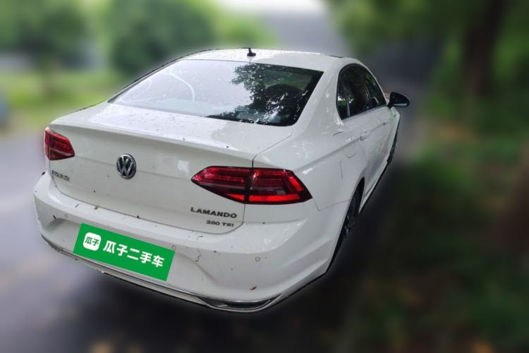 Used Volkswagen Lamando 2019 280TSI DSG Comfort Edition China VI standard Rear Right 45 Deg