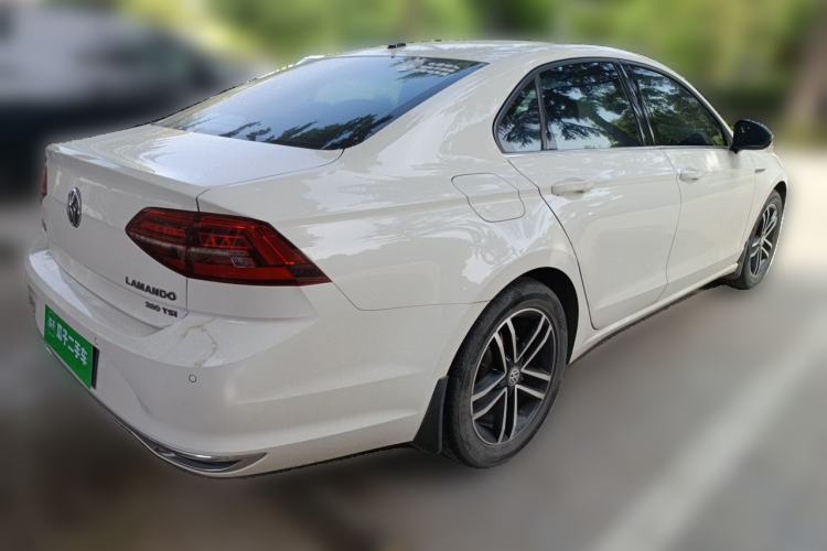 Used Volkswagen Lamando 2019 280TSI DSG Comfort Edition China VI standard Rear Right 45 Deg