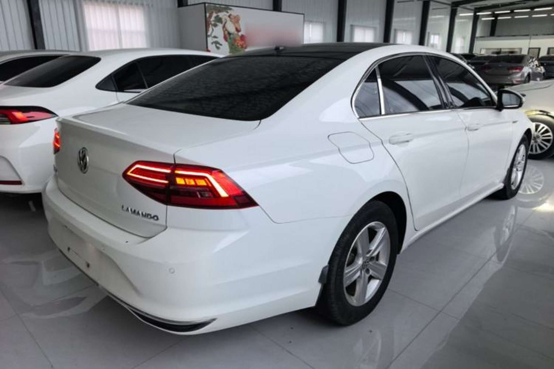 Used Volkswagen Lamando 2019 230TSI DSG Fashion Edition China V Standard Rear Right 45 Deg