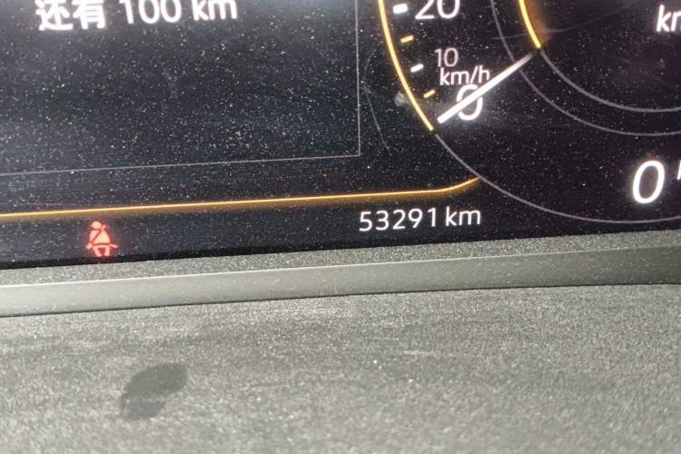 Used Volkswagen Lamando 2021 Revised Version 280TSI DSG Comfort Edition Odometer Close Up